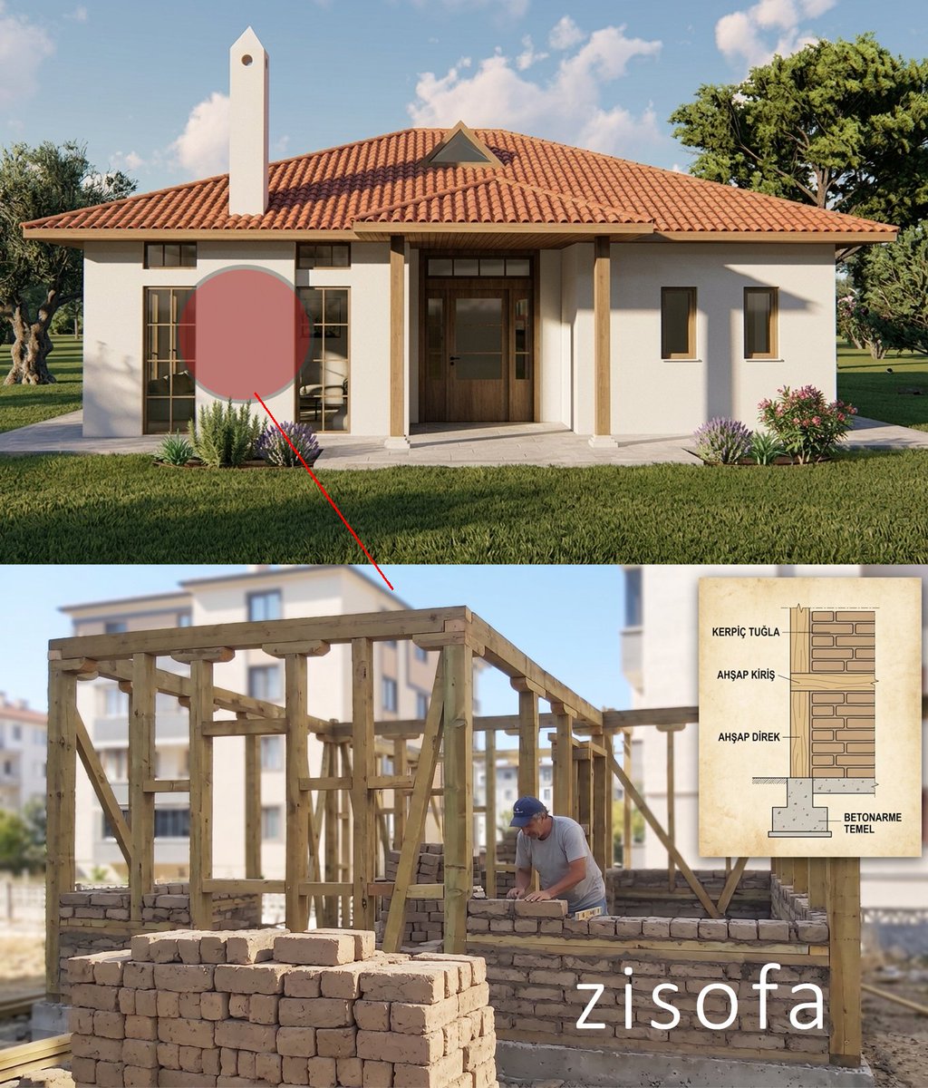 zisofastudio's tweet photo. Ev, deri ve giysiden sonra insanın üçüncü derisidir. Duvarlarının nefes aldığı nemi dengelediği bir doğal yuva eşsizdir. ✨Doğal yapıları modern şekilde hem sağlam, hem estetik hem de ekolojik biçimde tasarlıyor ve inşa ediyoruz.🪴 Sizi de bu ayrıcalığa davet ediyoruz.🌿 #zisofa https://t.co/aInXhaVmTC