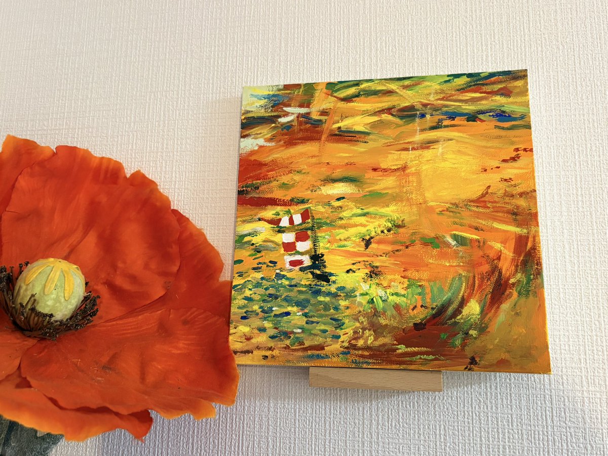 タイムリー？な気がするので投稿しちゃう🤣
コクリコ坂からのポスター模写したやつ展示会に持っていくから、そしたらコレも！と思い描いてみた🎨
武重さんの描いたものの１億分の１にも満たないけどどうか薄目で見てください🫣