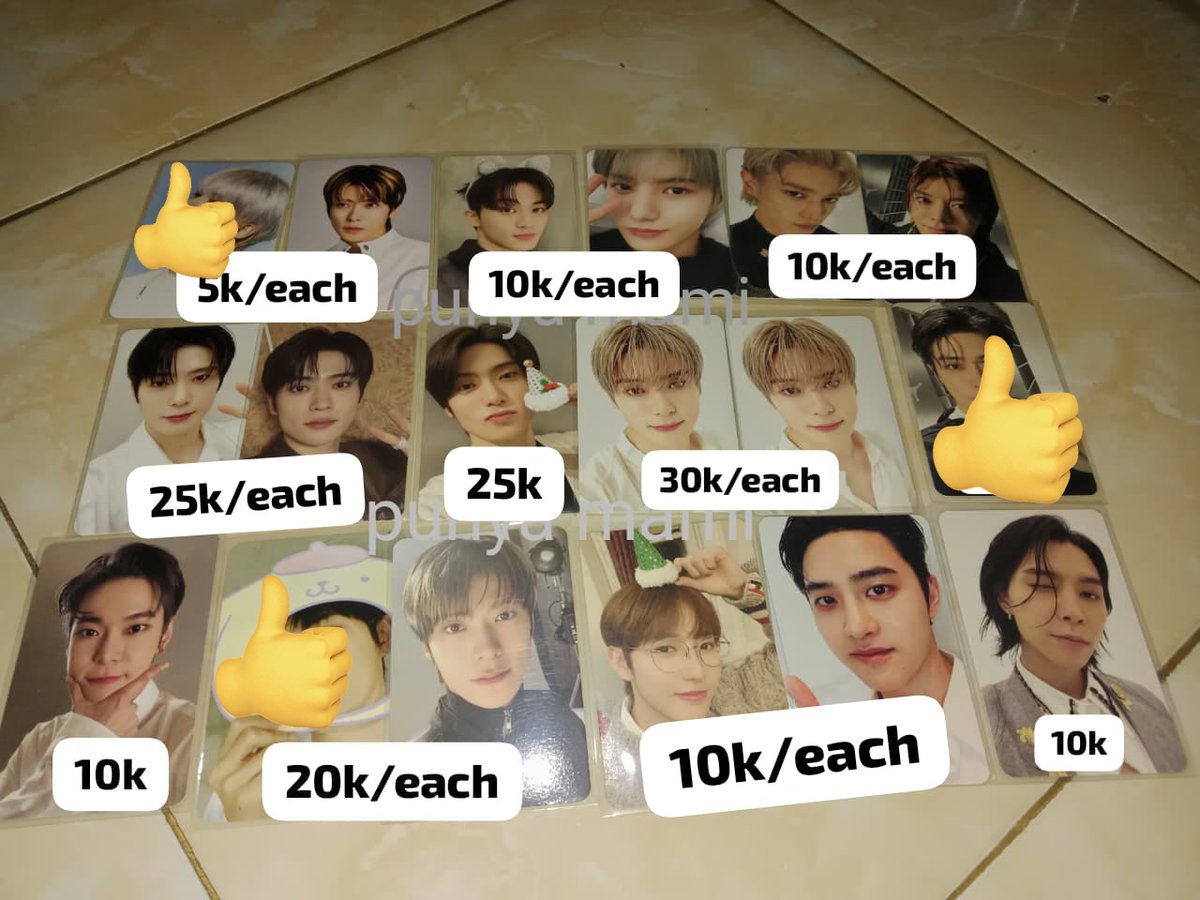READY KAMAR
dom jatim bisa oren, bisa nego!
banting harga gaysss😍

wts wtb pc nct dream 127 jeno mark jaehyun do johnny haechan jisung jaemin ryo sion melet manyun not not doyoung renjun
