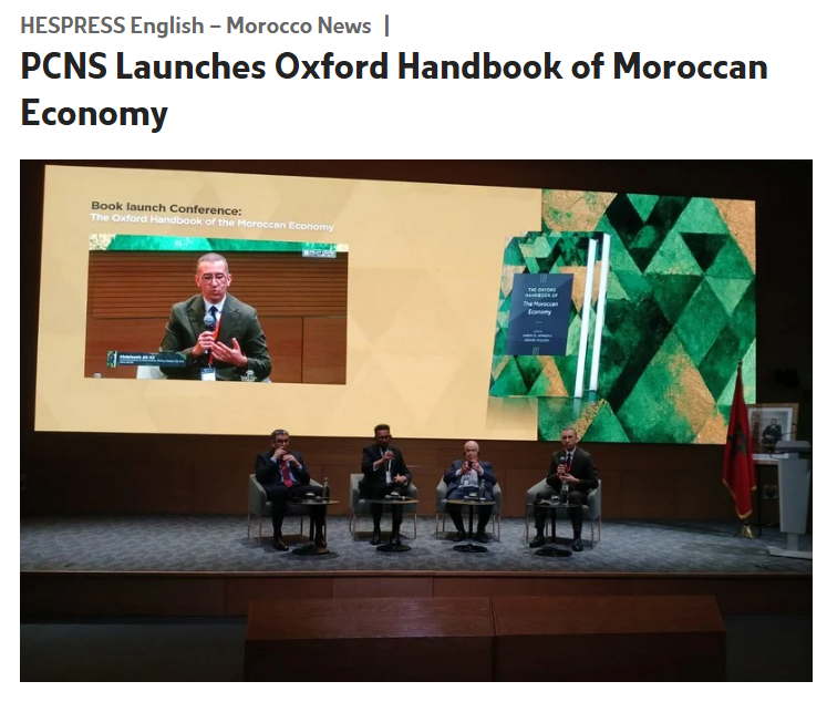 PolicyCenterNS's tweet photo. 🗞️ #INTHEPRESS
"@DrArkebe stated that this work stands out as a major reference on the African continent, arguing that a meaningful analysis of the Moroccan economy requires a resolutely multidisciplinary approach that draws on history, sociology, and engineering". @HespressEnglish
🔗Read more: https://t.co/Lhn8TV317s