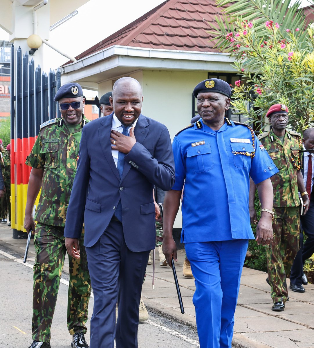 We are currently at the National Police College Embakasi 'B' Campus to ...