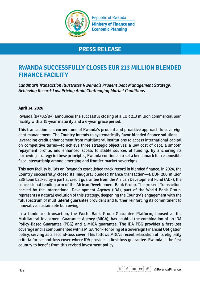 Ministry of Finance & Economic Planning tweet media