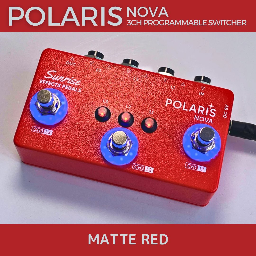 Sunrise Effects Pedals【ﾊﾝﾄﾞﾒｲﾄﾞｴﾌｪｸﾀｰ】 (@SunriseEffects) / X