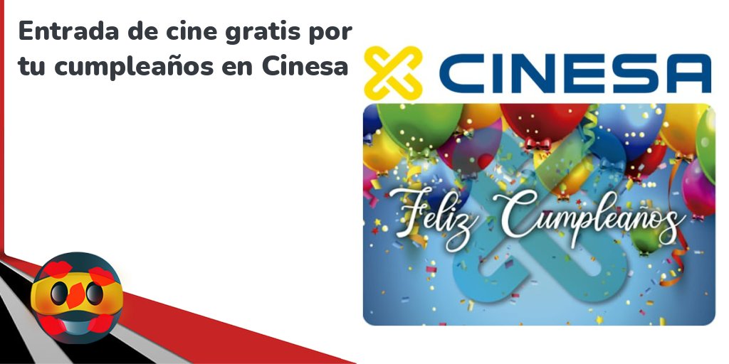 michollo's tweet image. 🎬🎉 ¡CINE GRATIS en tu cumpleaños! 🍿 Cinesa te regala 1 entrada GRATIS 🎟 Solo activa las promos en tu perfil y… ¡a disfrutar! 😎

▶️ michollo.to/Kzr07

#CineGratis #Chollos #Ofertas #Cumpleaños #Cinesa #Planazo #Gratis #Descuentos