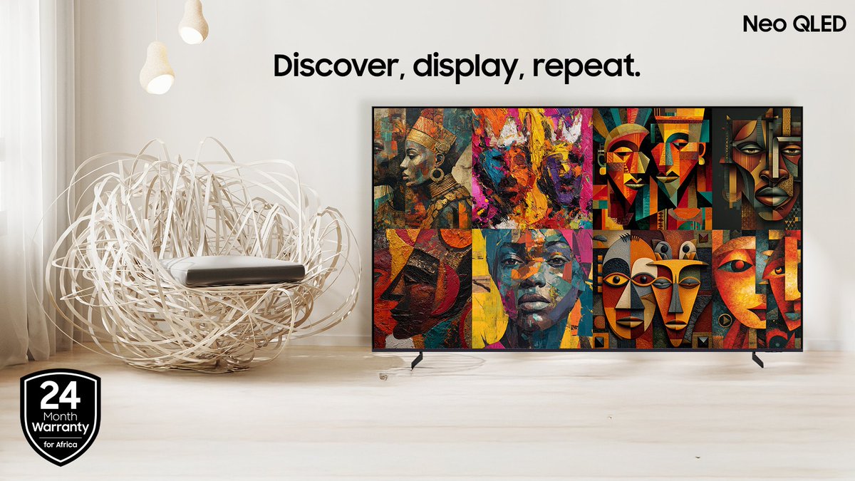 SamsungKE's tweet photo. Plot twist: your #NeoQLED #SamsungVisionAI TV is now an art collector. ✨
With Art Store on 100", every day is an exhibition.😍
Learn more: https://t.co/yGLuEneV8I
#WhySamsung #MoreWithSamsung https://t.co/EZKIGN1Udi