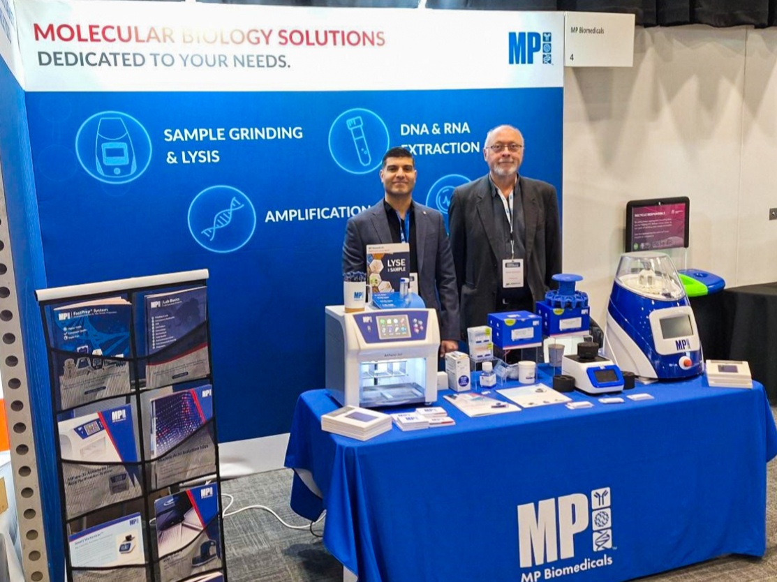mpbiomedicals's tweet photo. Day 3 at #Microbio26 in Belfast.
Still time to connect and talk #SamplePreparation, #DNAExtraction and #RNAIsolation.
📍 Booth 4 https://t.co/YoLPwRA4CP
