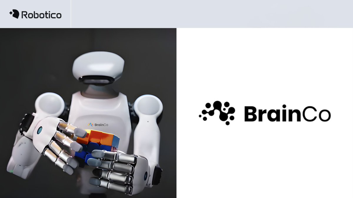 Hangzhou-based <a href="/BrainCo_Tech/">BrainCo</a> just released Revo 3, a 21-degree-of-freedom dexterous hand with full-palm tactile sensing and visuotactile fingertips.

The company claims this is the first open-ecosystem hand above 20 DOF to combine tactile arrays across the palm with vision-touch