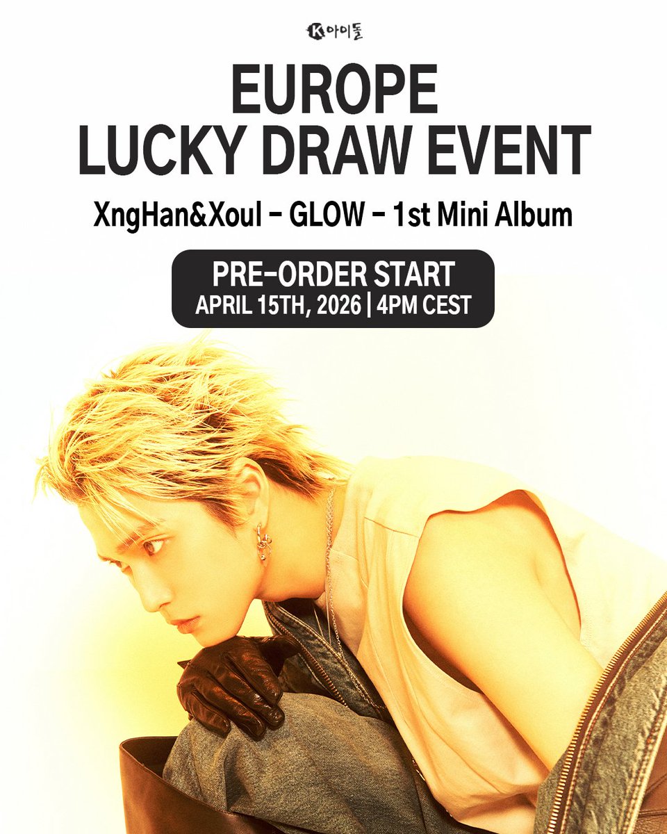 Get ready for our very first @XngHan_official Europe Lucky Draw