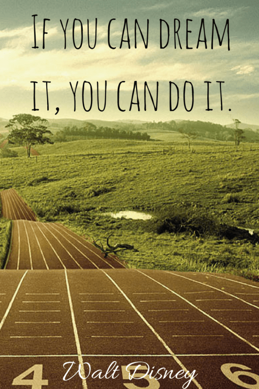 If you can dream it, you can do it ... / trainingthenations.com #running #runner #jogging #jog #jogger #winner #champ #marathon #run #finish #race