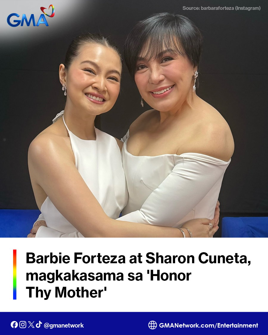 “She's the reason why I wanted to become an actress” - Barbie to Sharon 🩷

Muling magsasanib-pwersa ang GMA at ABS-CBN para sa isang serye. Ang upcoming series ay pagbibidahan ito ng Kapuso at Kapamilya actresses na sina #BarbieForteza at #SharonCuneta. 

Basahin ang buong