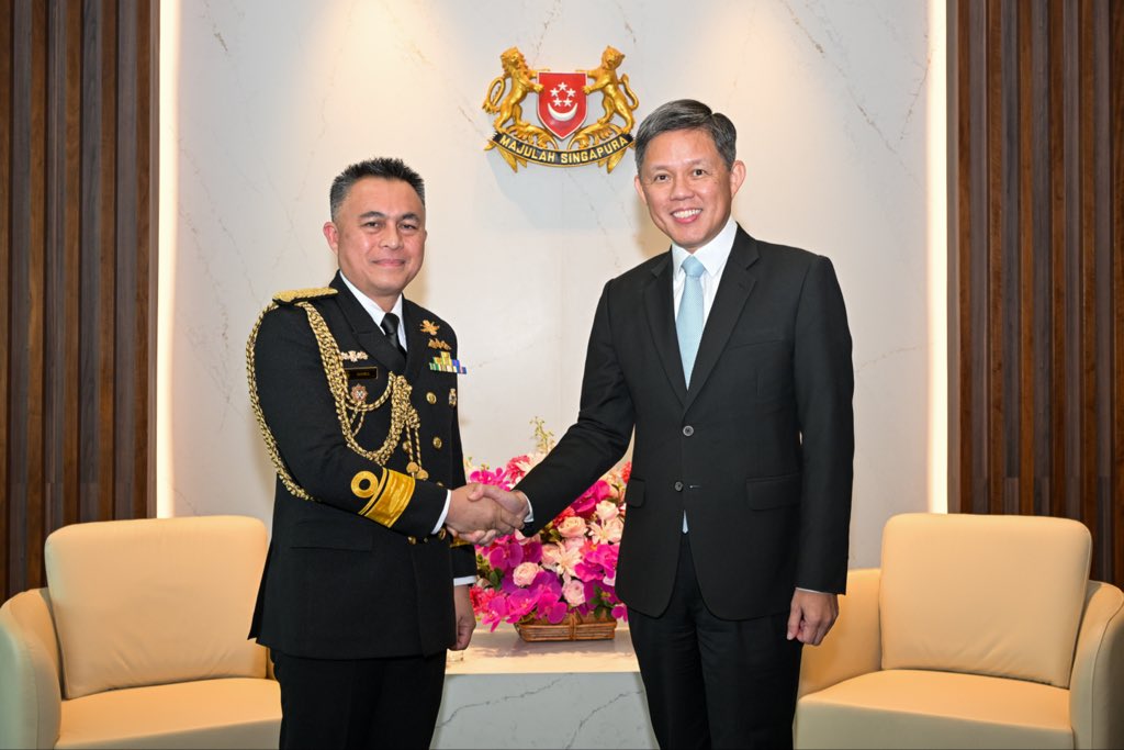 Minister for Defence Singapore tweet media