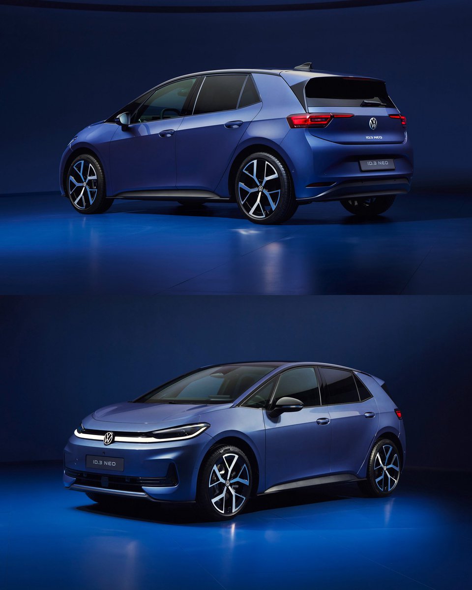 StepanRehak's tweet photo. Meet the new #ID3Neo: new name, new design, new interior and new technologies. With #TrueVolkswagen, Volkswagen is sharpening key strengths such as design, quality, technical precision and intuitive operation. #Volkswagen https://t.co/Bwy34xBQIv