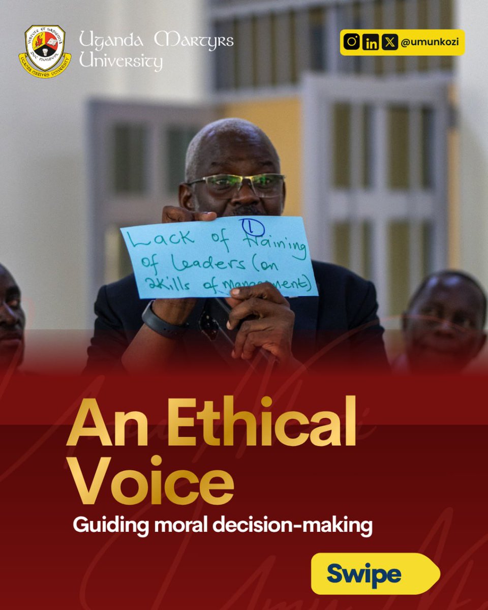 umu_nkozi's tweet image. At Uganda Martyrs University, this short course is designed to equip chaplains with practical skills for these realities.

📅 17–23 May | Nkozi
🗓 Apply by 1 May
🔗 url-shortener.me/FPWU

Strengthen your calling.

#Chaplaincy #FaithInAction #UMU #PastoralCare