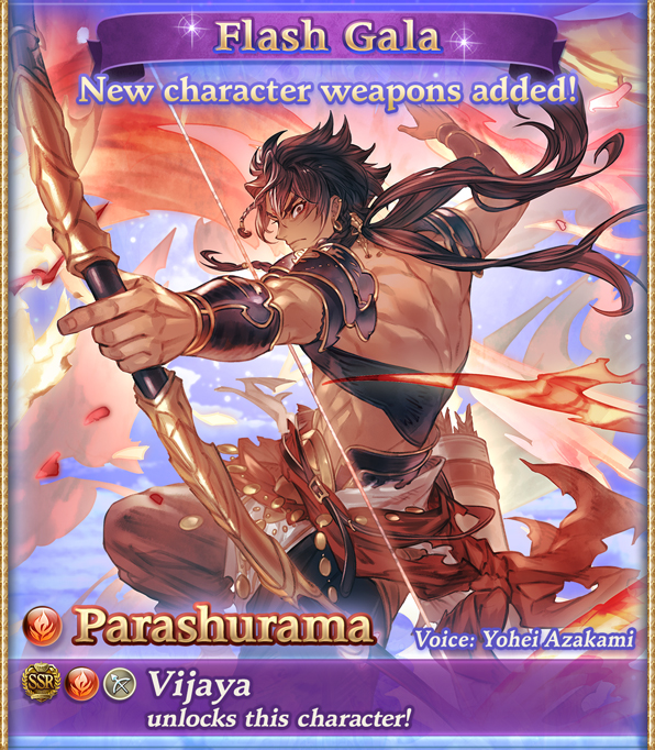 Welcome to Flash Gala, featuring Echidna and Parashurama!