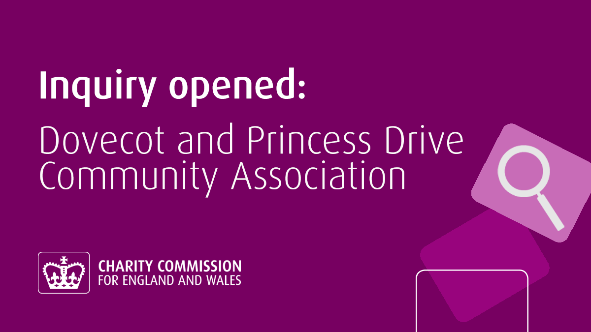 Charity Commission tweet media