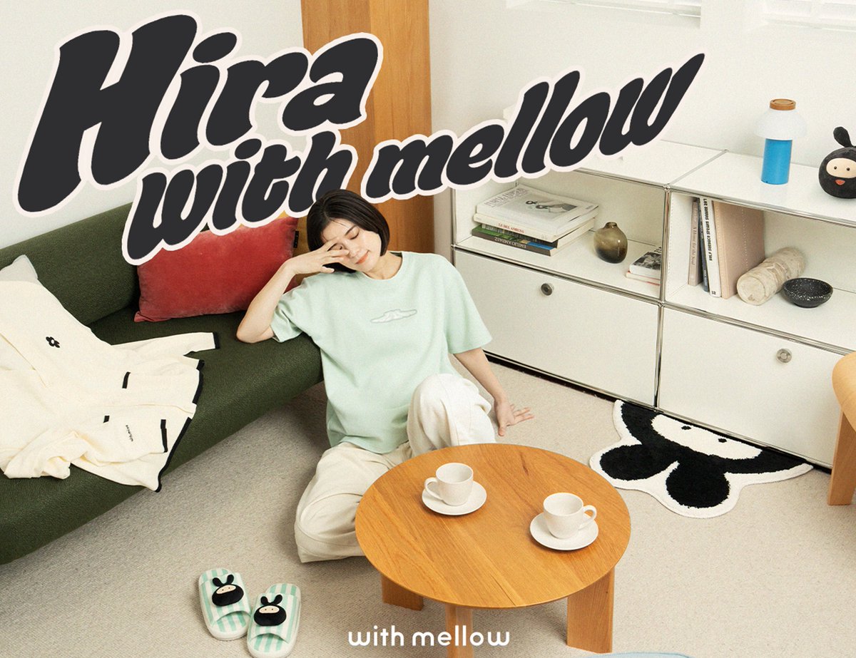 with_mellow_'s tweet photo. hira with mellow 

2026.4.16(木)19:00より販売開始！ 
※一部アイテム数量限定 https://t.co/lXwTF3p4Ne