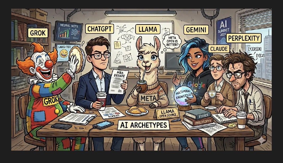 Gisellebisson's tweet photo. @vivoplt There is no one “winner” in AI.

We will use AI platforms and apps interchangeably. 

Each has a different personality type and role. https://t.co/9uBStxMAi2