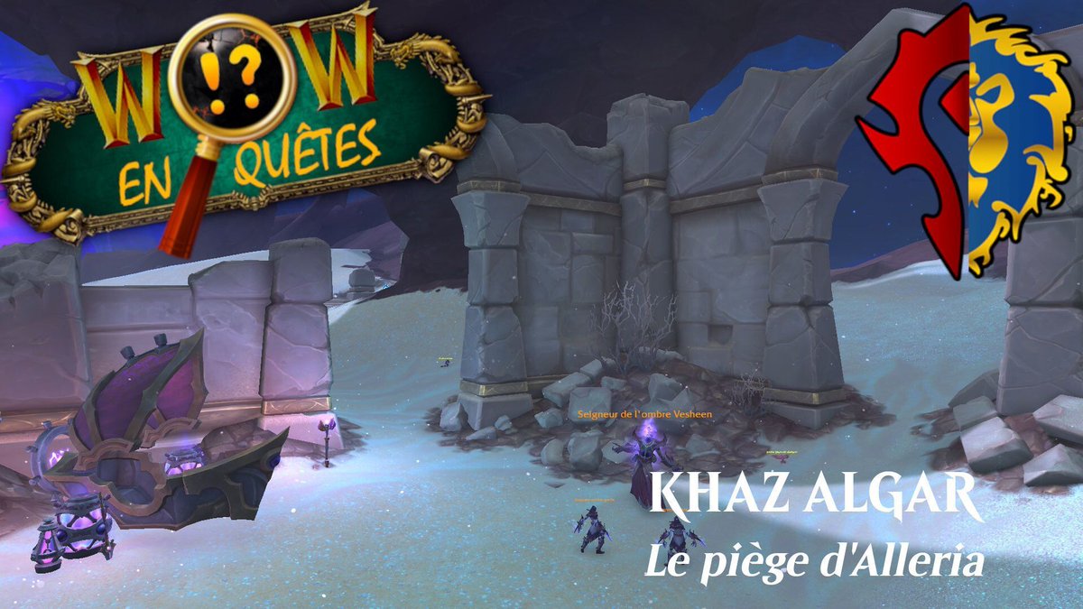 Nykhret's tweet image. Nouvelle vidéo en ligne !
Aujourd'hui, nous découvrons la deuxième partie des quête de transition entre les extensions The War Within et Midnight aux côtés des sœurs  Coursevent
youtu.be/_4UalaYWgeA 

#WorldOfWarcraft #YouTube #TheWarWithin #Midnight #Coursevent