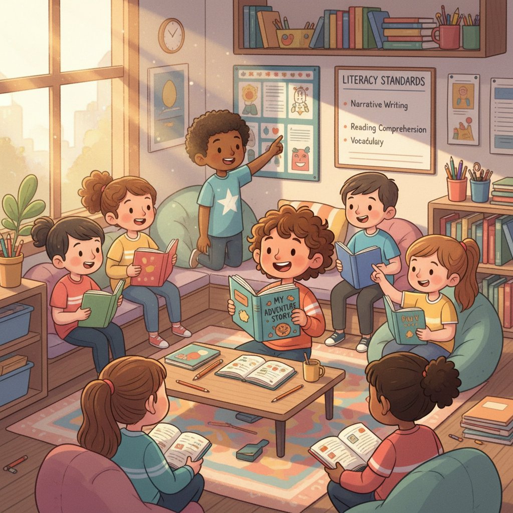 BennetGrac96810's tweet image. Did you know student-authored books naturally reinforce literacy standards? From narrative structure to grammar, publishing a book solidifies learning in a joyful, lasting way. 📚✨ Comment below and we'll reach out.
#literacy #writing