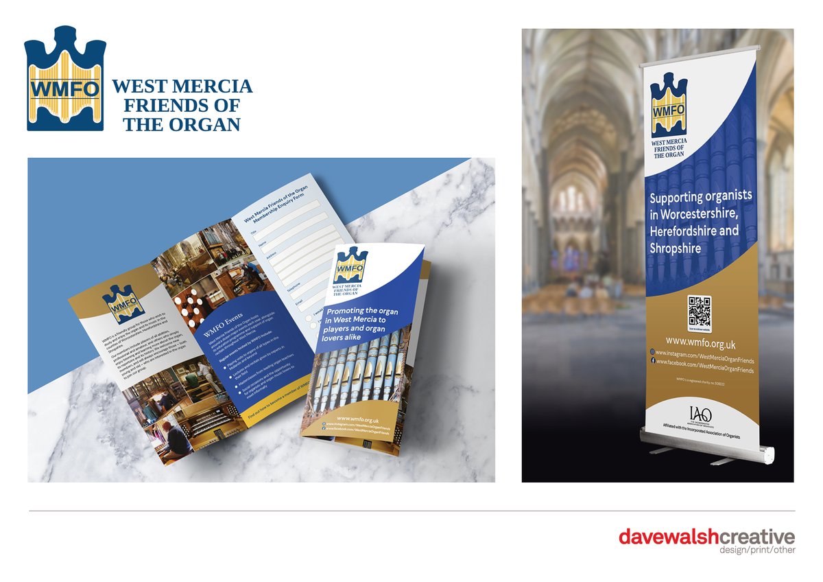 davewcreative's tweet image. A latest publicity overhaul for West Midlands Organ Friends of the Organ.
#design #print #display