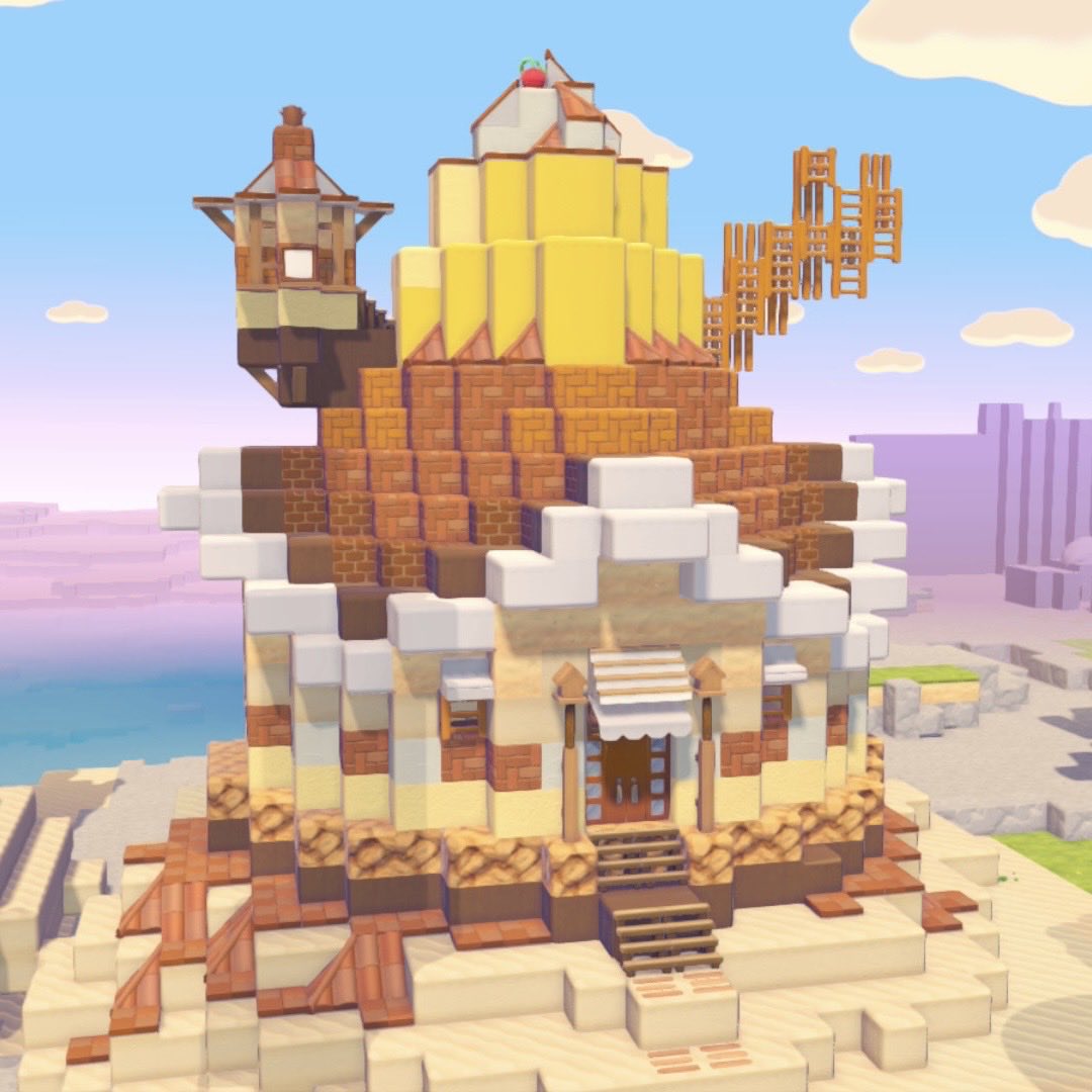 oimo_082's tweet photo. キャラメルプリンハウスが建ちました🍮
 #ぽこあポケモン 
 #pokopia https://t.co/hIw2q1uAfE
