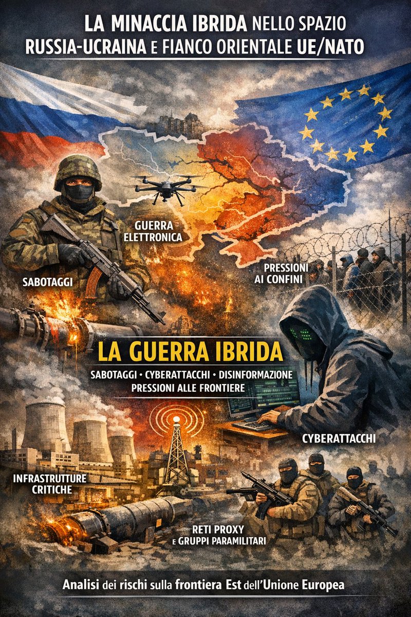 intelligencewor's tweet photo. Dossier Analitico - Quadro di Situazione e Scenari
Edizione nr.5-2026 
https://t.co/1rhej2C5Ve

#IntelligenceWorld #MinacciaIbrida #MinacciaAsimmetrica #EuropaOrientale #GuerraRussiaUcraina #InfrastruttureCritiche #Sabotaggio #MinacciaCyber #Disinformazione #AnalisiDiSicurezza; https://t.co/UDxEhAmYCG