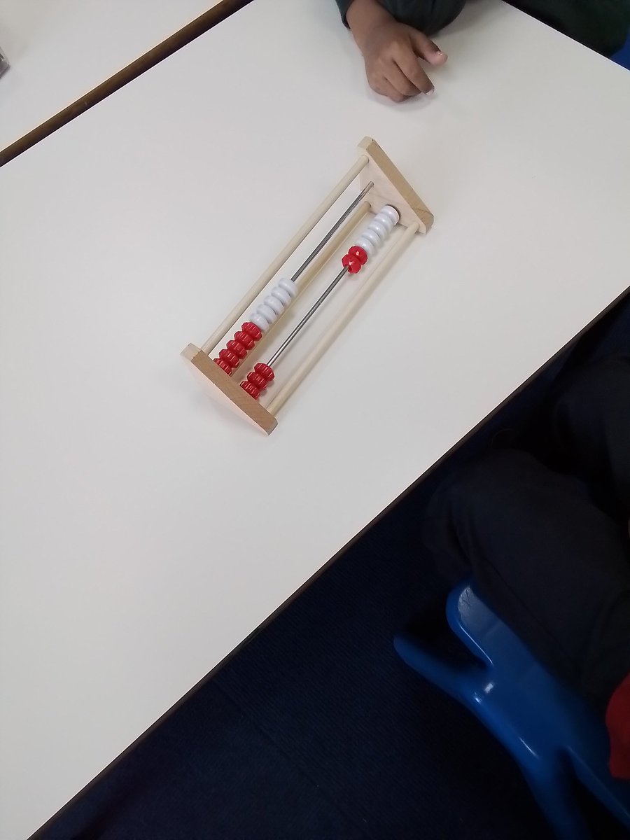 MissDelaney15's tweet photo. Today, 2D made the numbers 11 - 15 using Rekenreks. We noticed how they're all made up of 10 and something. @YPSMaths https://t.co/HefSWJgOZI