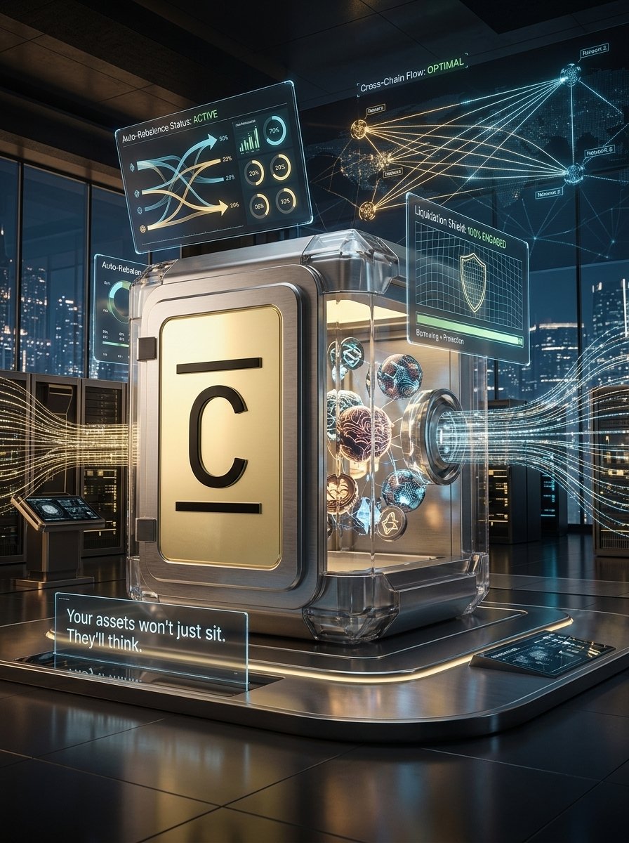 JMDInvestment's tweet image. (Vision and story of the future)
The part of Concrete that doesn't get enough credit is

It's not just about yield today; it's also about building toward autonomous finance.

Vaults that keep their balance
Flow of capital between chains
Future: borrowing and protection from