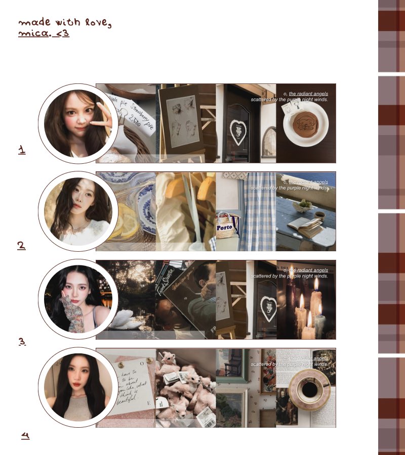 𓍢ִ໋ A celebration for a soul so bright. >
 — as a little gift for <a href="/rciggr/">adim</a> who shines so beautifully every day, 4 layout free dari kakak anon. ꒰🍰꒱

🩰 여운, want to claim one?
💬 : leave a sweet reply below
🕰 : now — TBA

ⓘ 𐙚 cek alt for more info!
t. #zonauang