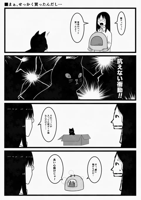 まぁ、せっかく買ったんだし…
【バケモン。】 