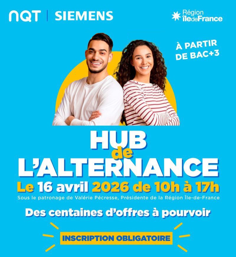 cfa_union's tweet photo. ✨ Trouver ton alternance au Hub de l’Alternance ! ✨

Le rendez-vous pour booster ton avenir professionnel approche à grands pas.

📍 Rendez-vous le 16 avril au Hub de l’Alternance au Conseil Régional d’Île-de-France !

👉 Inscris toi dès maintenant : https://t.co/F3AdNJZeJ2 https://t.co/sazfBNUJqD