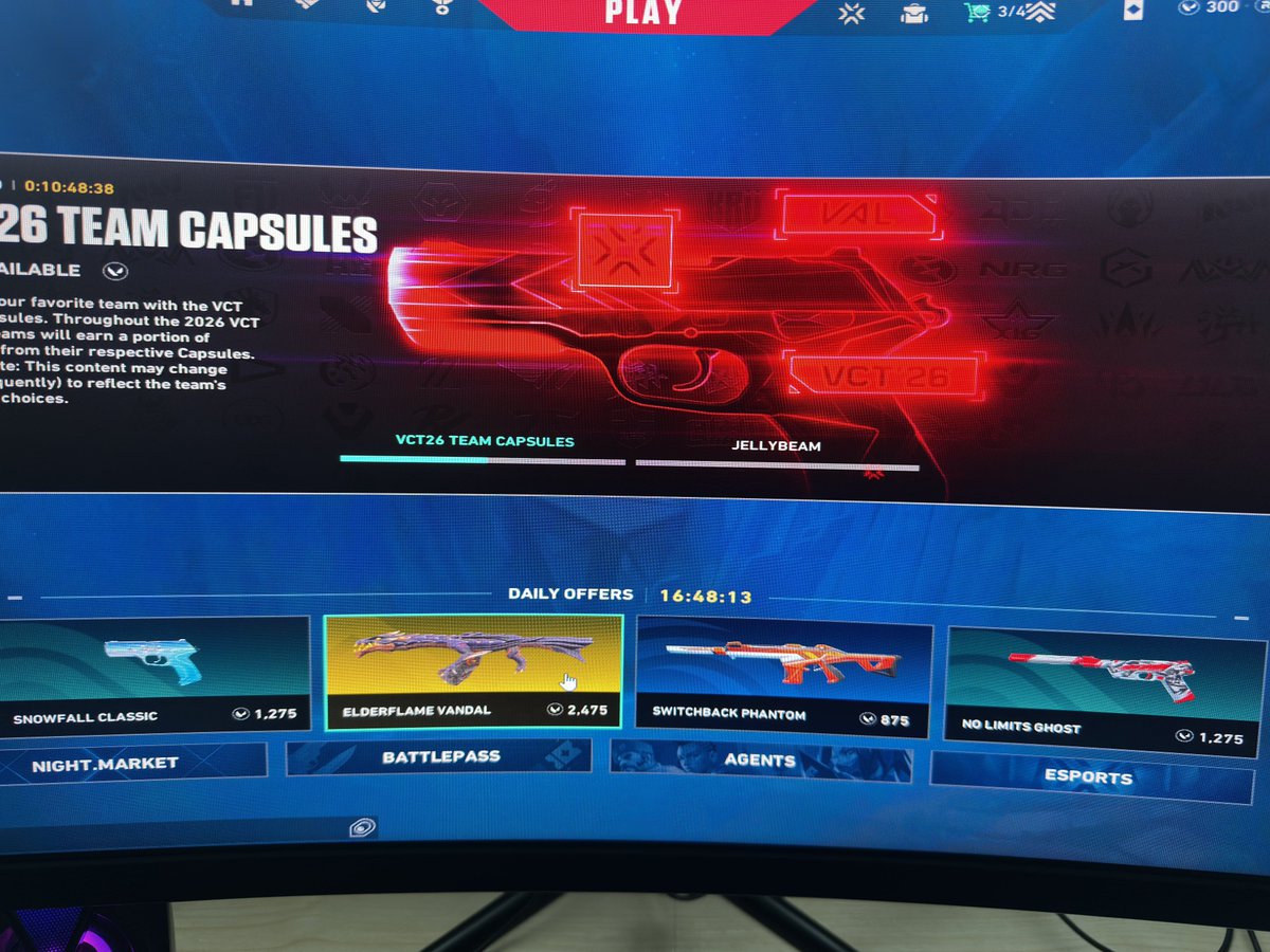 vicebeastt57370's tweet image. #valorant #daily #shop #day5