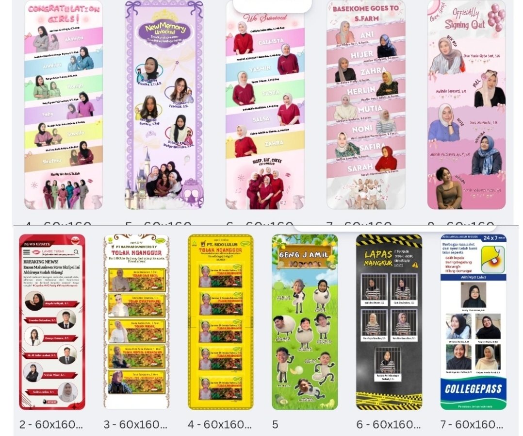 afya • Desain banner sidang skripsi joki turnitin tweet media