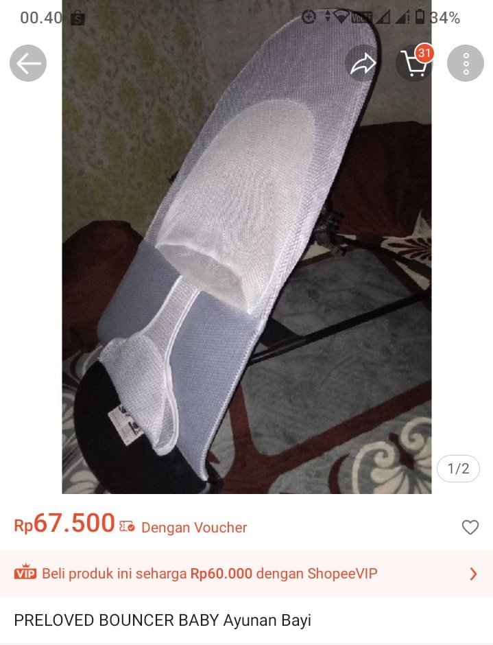 ncim111's tweet image. preloved like new 
bouncer baby, ayunan bayi
co id oyen bun
#bouncer
#wts