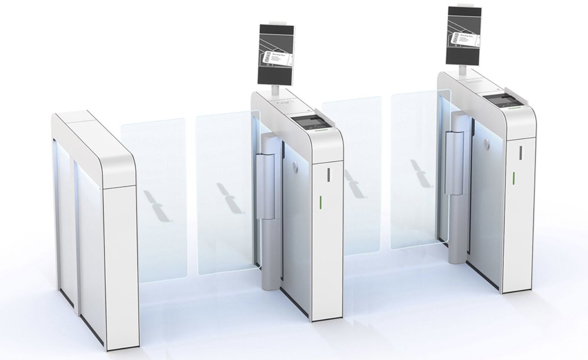 airportsint's tweet image. @aairwaves will deploy dormakaba electronic boarding gates at @DFWAirport this summer, following a successful pilot in November 2025.

#DFW #American #dormakaba #electronic #egates #airport #passengers #boarding #streamlining #terminals #pier #expansion #carrier #airline