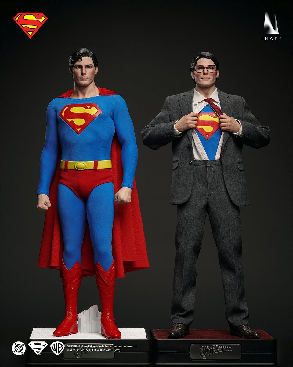INART_Official's tweet image. INART - Superman (1978) - Superman 1/6 Collectible Figure Official Images

Pre-orders open on 17, Apr 2026, 20:00 (GMT+8)
👉 R.S.V.P Now：inart.show/superman1978-x…

#DC #Superman #INART #SixthScaleFigure #OfficialLicensedProduct