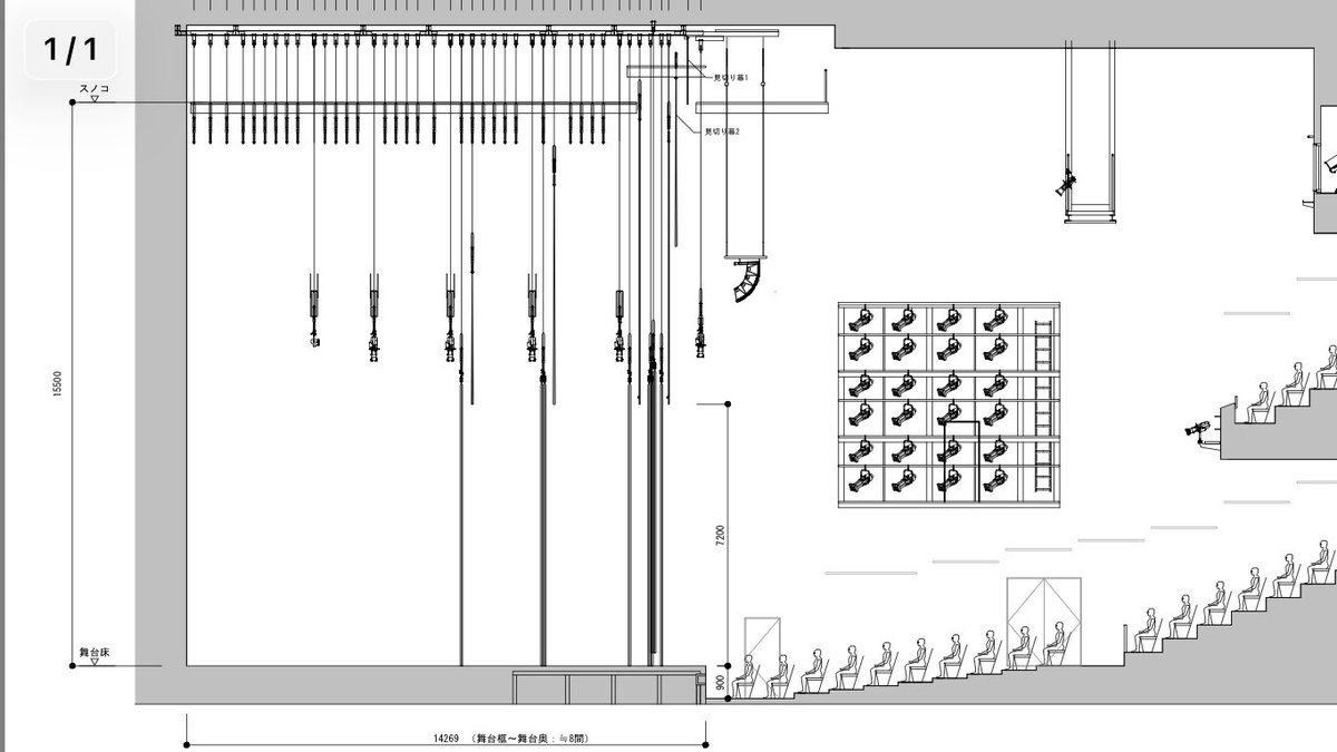 GO-MORI@舞台さん（小屋付）今更舞監デビュー tweet media