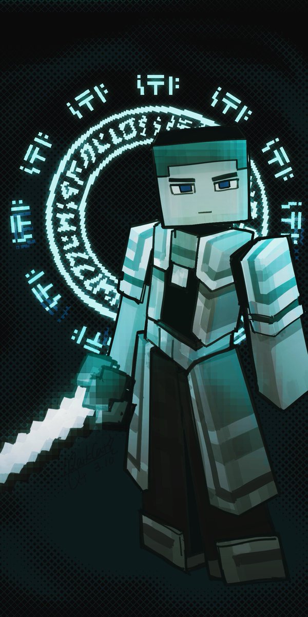 MarkCatQt's tweet image. #minecraftfanart #AncientDebris
I forgot to post the original pics earlier and here they are ↓