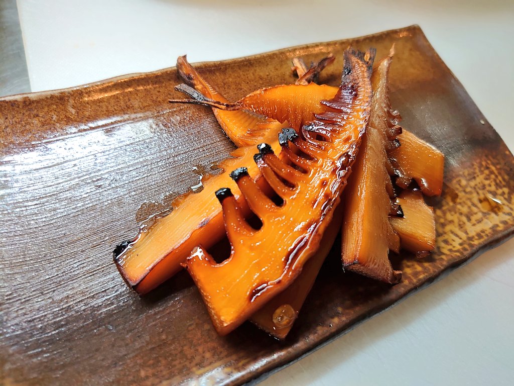 新筍の幽庵焼き(柚子)
