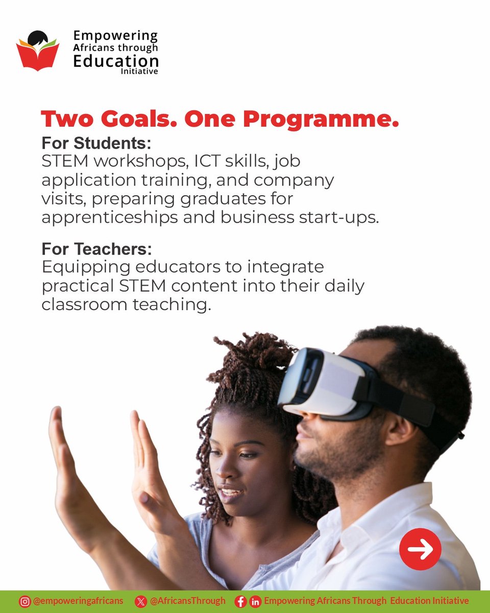 Empowering Africans through Education Initiative tweet media