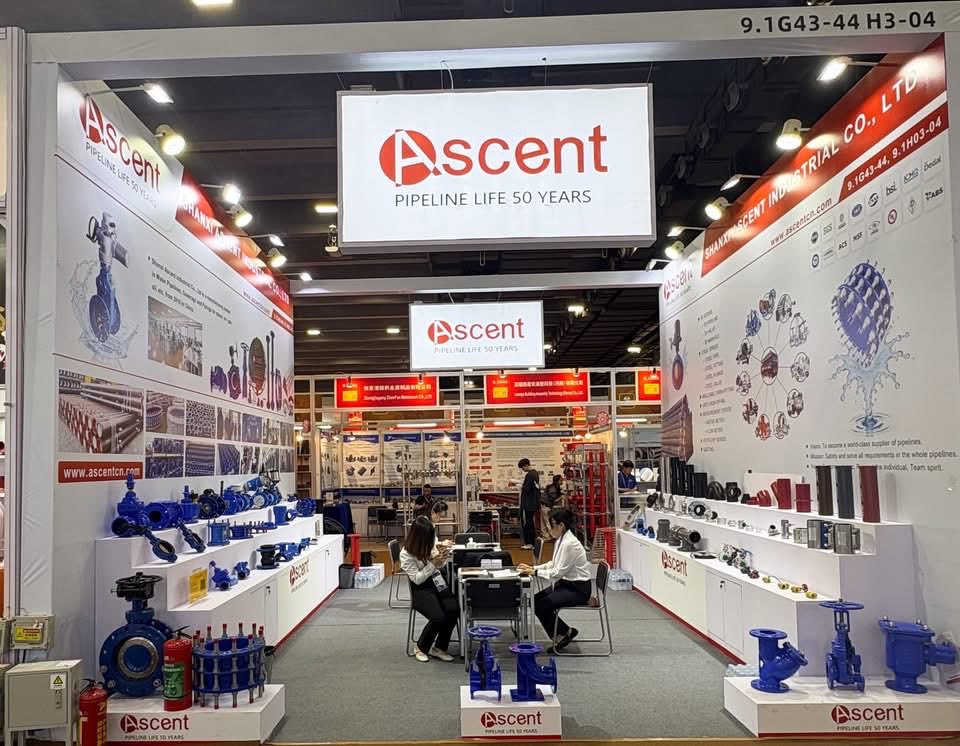 zhaoting0728's tweet image. We're live at Canton Fair 2026!👏 

📍Booth No.: 9.1G43-44 &amp;amp; H03-04
📆Apr. 15–19, 2026

We warmly welcome you to visit our booth.

ascentcn.com
#CantonFair2026 #Ascent #PipelineSolutions #WaterInfrastructure #PipeFitting #Valve #ManholeCover #Joints