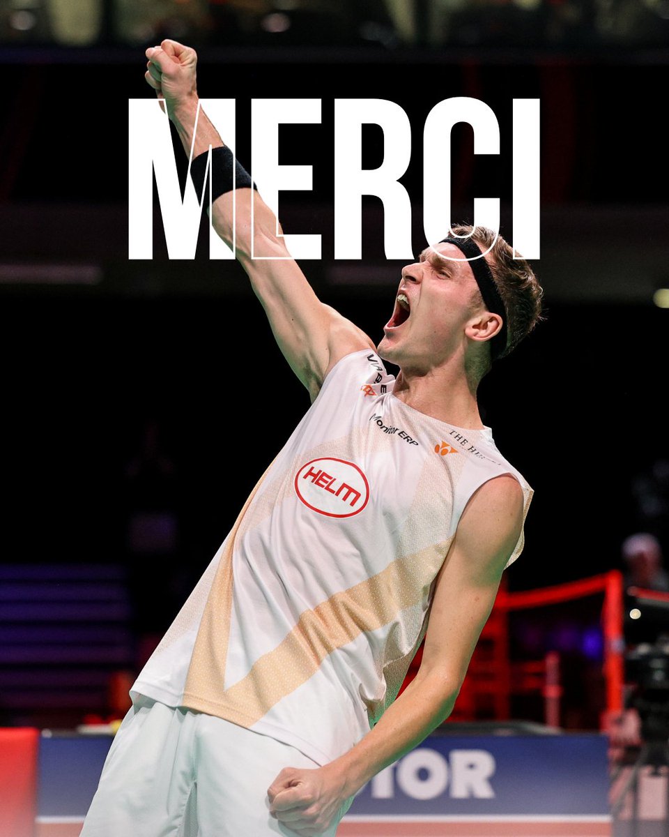 yonexfrance's tweet photo. Une légende du badminton tire sa révérence.

Viktor Axelsen laisse derrière lui une empreinte immense dans l’histoire de notre sport.

Merci pour ces années d’excellence, d’inspiration et de domination. 👏

#teamyonex https://t.co/8fL3LfvMfA