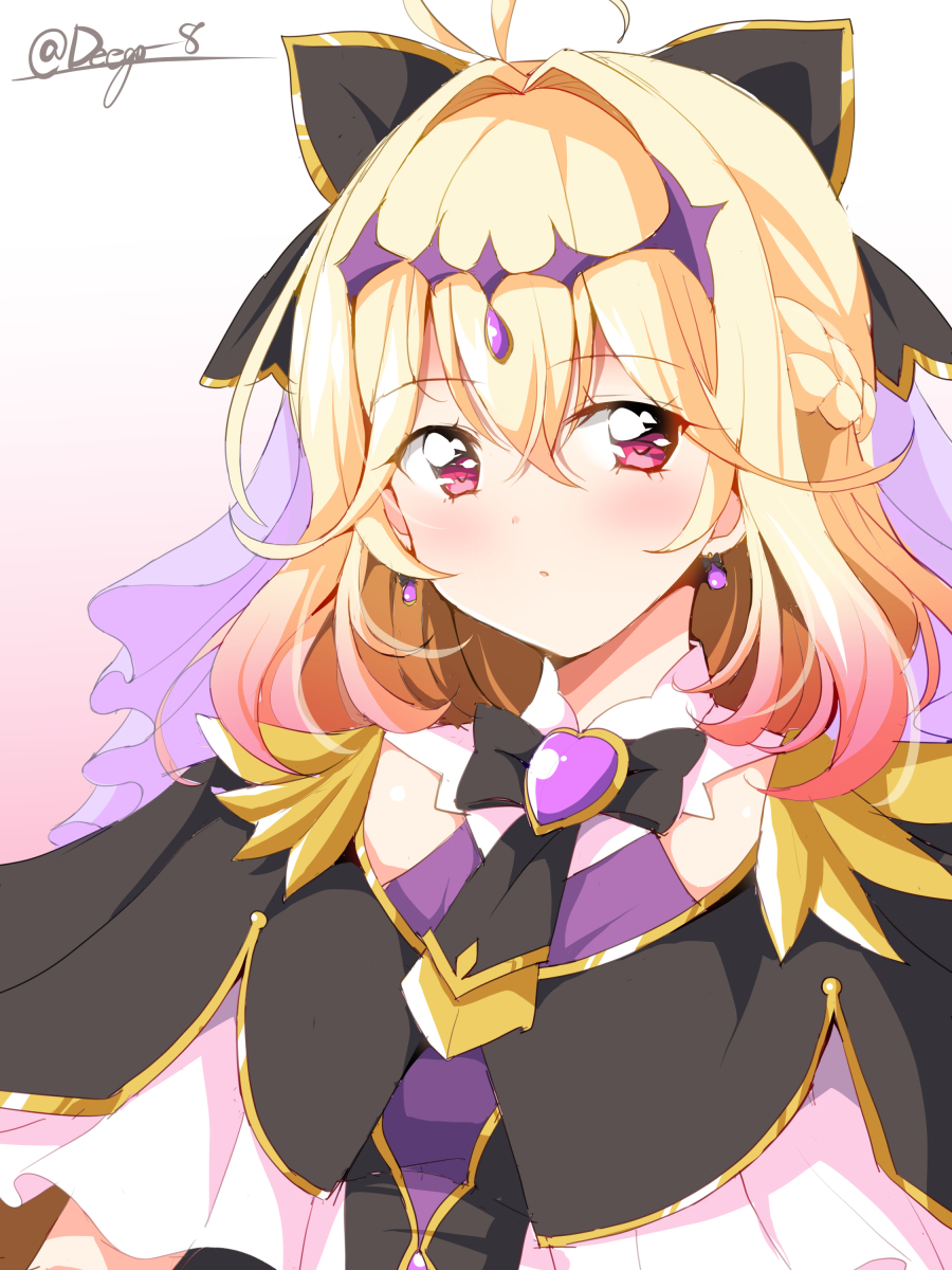 キュアアルカナシャドウちゃん描きました。 