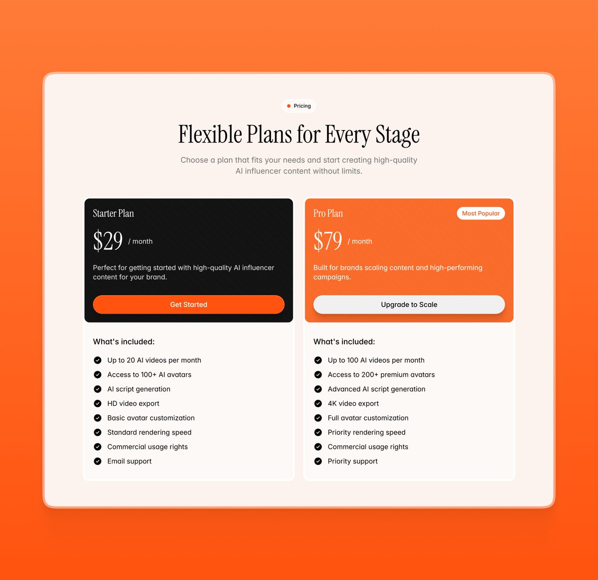 mubixdesign's tweet photo. Pricing section form the Famaura @framer template
https://t.co/HhRnuvvE0T https://t.co/YrTOkvXzHe