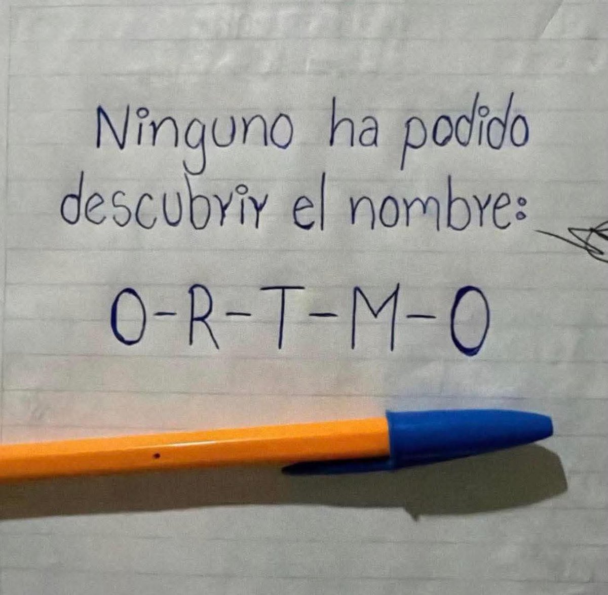 Descubre el nombre
