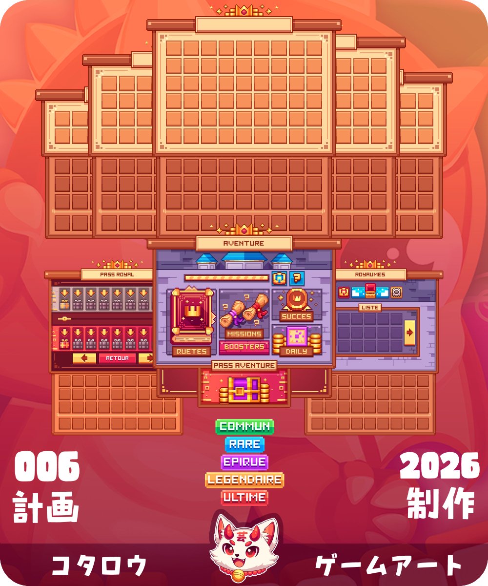 KotaroGameArt's tweet image. New Minecraft GUI commission I made 👀Commissions are open! DM me if you need a custom GUI for your server #Minecraft #MinecraftServer #MinecraftArt #MinecraftPixelArt #pixelart