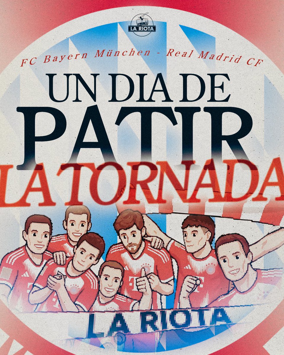 La Champions no va acabar ahir. La Champions acaba avui. Entesos?

Serà un directe de teràpia grupal. Hi esteu tots convidats. Cuidem-nos.❤️‍🩹