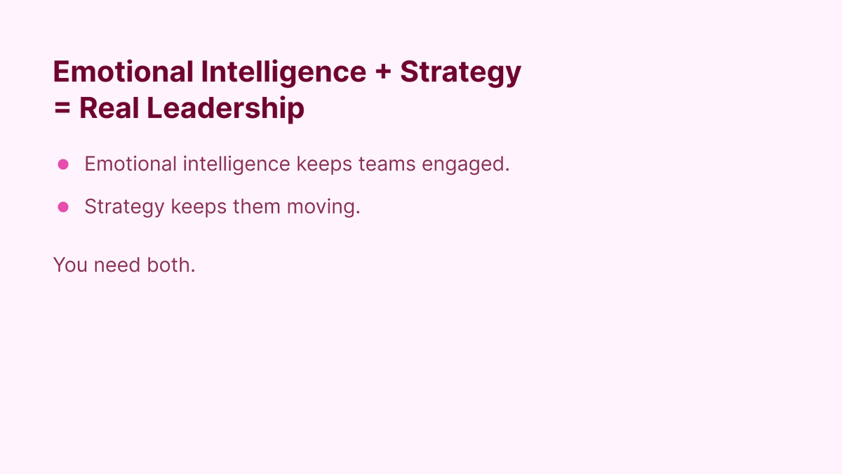 quire_io's tweet photo. Leadership isn’t just about decisions—it’s about how they’re felt.

Understanding and responding to people is what turns plans into progress. Which skill matters most in your team? 👀 (2/2)

#leadership #peopleskills #productivitytips #leadershipdevelopment https://t.co/6k8vVjbaWV