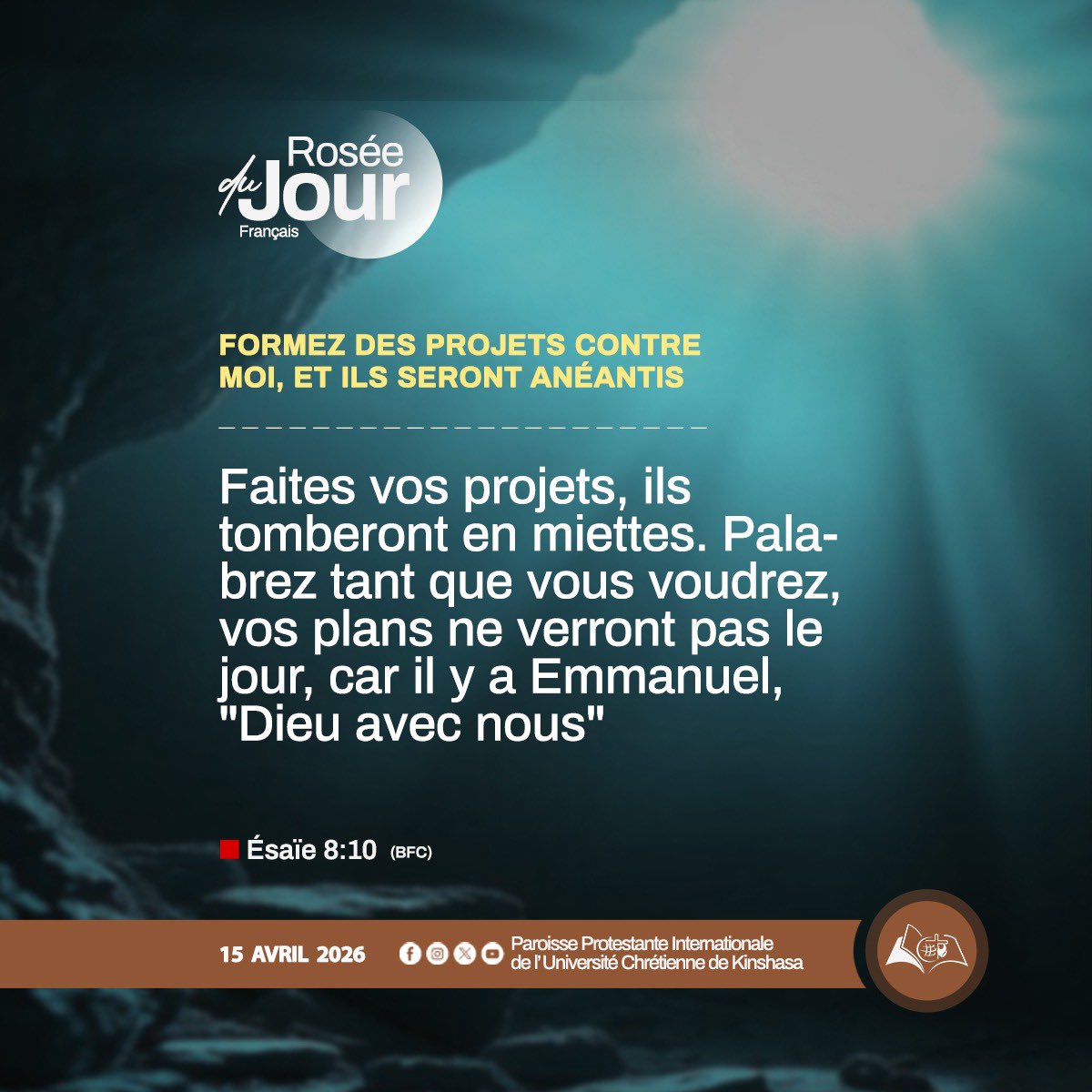 Paroisse Protestante Internationale de l'UCKIN tweet media