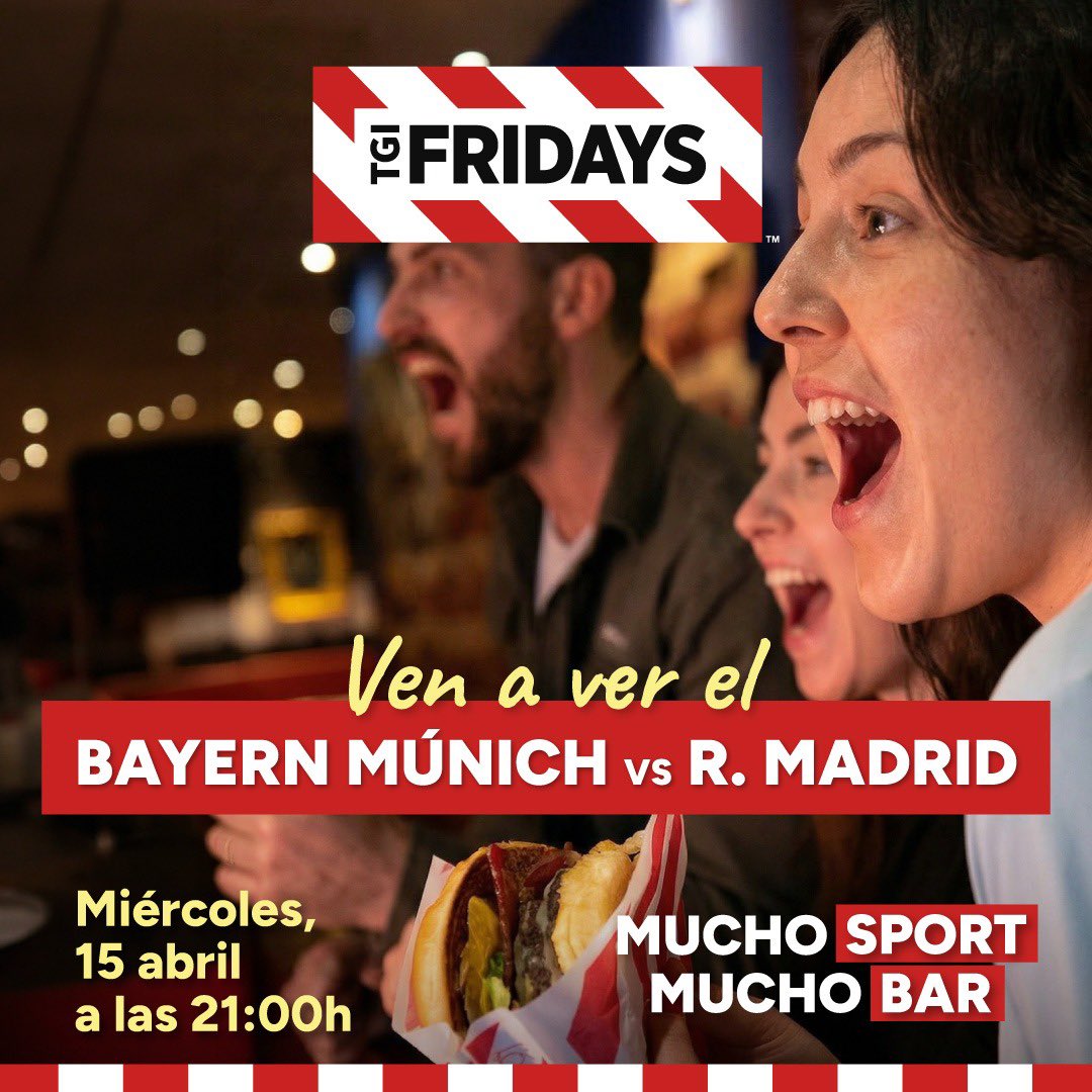 Fridays España tweet media